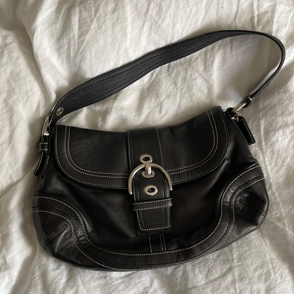 Vintage coach bag black